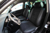 Volkswagen Passat B5 1997–2005 Autopotahy z ekokůže + látka + antara Antara A001 (kompletní sada) fotografie 1
