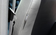 Volkswagen Golf 6 2008–2014 Autopotahy z ekokůže + látka + antara Antara A001 (kompletní sada) fotografie 10