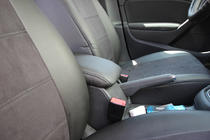 Volkswagen Golf 6 2008–2014 Autopotahy z ekokůže + látka + antara Antara A001 (kompletní sada) fotografie 5