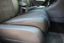 Volkswagen Golf 6 2008–2014 Autopotahy z ekokůže + látka + antara Antara A001 (kompletní sada) fotografie 9