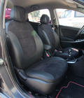 Hyundai Accent 2011–2017 Autopotahy z ekokůže + látka + antara Antara A001 (kompletní sada) fotografie 1