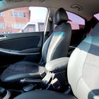 Hyundai Accent 2011–2017 Autopotahy z ekokůže + látka + antara Antara A001 (kompletní sada) fotografie 9