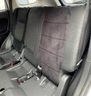 Mitsubishi Outlander 2012–2021 Autopotahy z ekokůže + látka + antara Antara A001 (kompletní sada) fotografie 1
