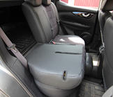 Nissan Qashqai 2014–2021 Autopotahy z ekokůže + látka + antara Antara A001 (kompletní sada) fotografie 4