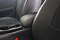 Audi A4 B8 2007–2015 Autopotahy z ekokůže + látka + antara Antara A001 (kompletní sada) fotografie 10