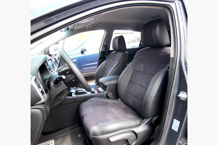 Kia Sportage 2015–2021 Autopotahy z ekokůže + látka + antara Antara A001 (kompletní sada) Fotografie 20