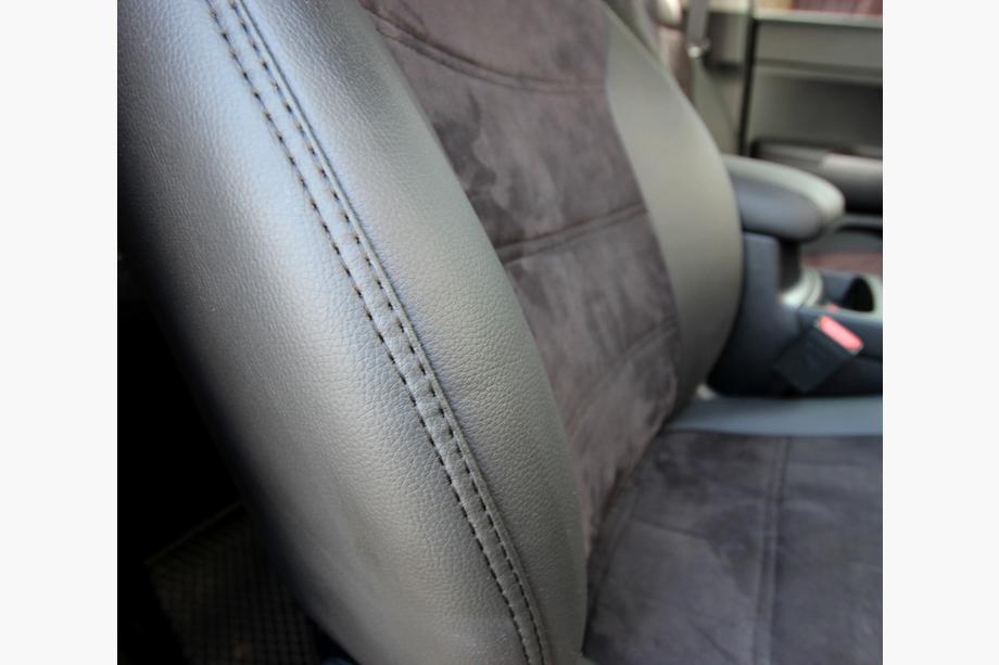 Kia Sportage 2015–2021 Autopotahy z ekokůže + látka + antara Antara A001 (kompletní sada) Fotografie 19