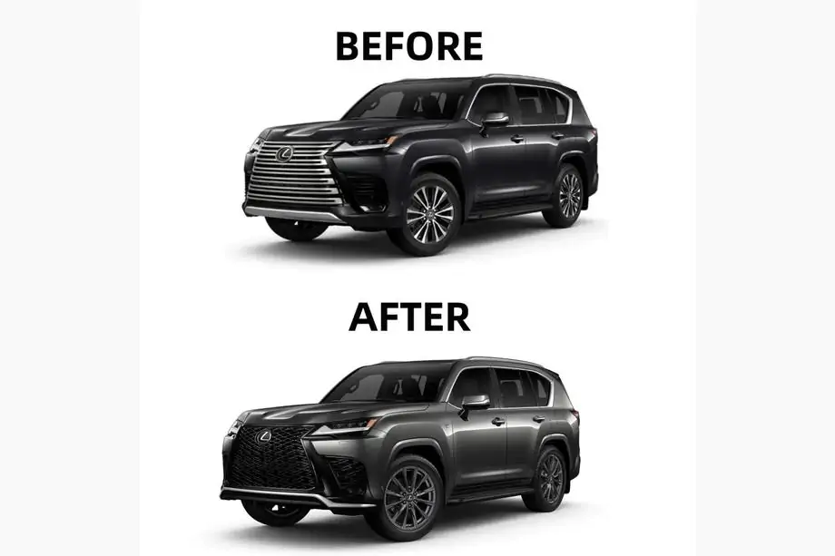 Lexus LX 500d/600 2022– Sada bodykitu F-Sport Fotografie 17