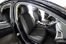 Ford Fusion 2012–2020 Autopotahy z ekokůže + látka + antara Antara A001 (kompletní sada) fotografie 1
