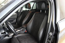 BMW X1 E84 2009–2015 Autopotahy z ekokůže + látka + antara Antara A001 (kompletní sada) fotografie 7