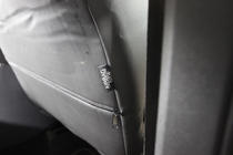 Volkswagen Touran 2003–2010 Autopotahy z ekokůže + látka + antara Antara A001 (kompletní sada) fotografie 2