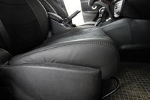 Renault Megane III 2009–2016 Autopotahy z ekokůže + látka + antara Antara A001 (kompletní sada) fotografie 8