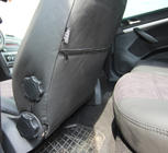 Skoda Octavia II A5 2010–2013 Autopotahy z ekokůže + látka + antara Antara A001 (kompletní sada) fotografie 4