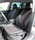 Skoda Octavia II A5 2010–2013 Autopotahy z ekokůže + látka + antara Antara A001 (kompletní sada) fotografie 12