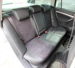 Skoda Octavia II A5 2010–2013 Autopotahy z ekokůže + látka + antara Antara A001 (kompletní sada) fotografie 10