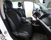 Dodge Journey 2008–2020 Potahy sedadel z ekokůže + látky + Alcantary Antara A001 (3 řady) fotografie 6