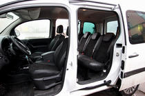 Mercedes Citan 2013–2021 Autopotahy z ekokůže + látka + antara Antara A001 (kompletní sada) fotografie 1