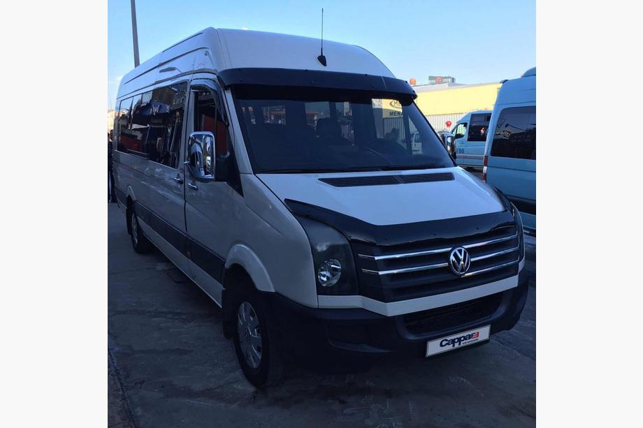 Mercedes Sprinter W906 2006–2018 Kšilt na čelní sklo na rámu V2 (černý lesk, 5 mm) Fotografie 9