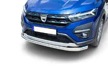 Dacia Sandero 2021– Přední ochranný rám Texas (60 mm, nerez) fotografie 1
