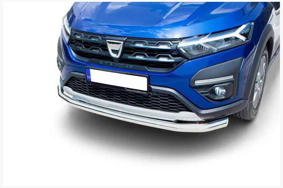 Dacia Sandero 2021– Přední ochranný rám Texas (60 mm, nerez) Image