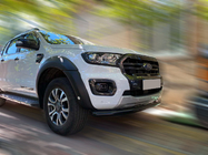 Ford Ranger 2011–2022 Přední ochranný rám Texas pro 2015+ (76 mm, černý) fotografie 1
