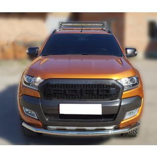 Přední ochranný rám Texas pro 2015+ (76 mm, nerez) Ford Ranger 2011–2022 fotografie 1