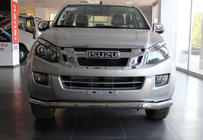 Isuzu D-Max 2011–2019 Přední ochranný rám Texas (76 mm, nerez) fotografie 2
