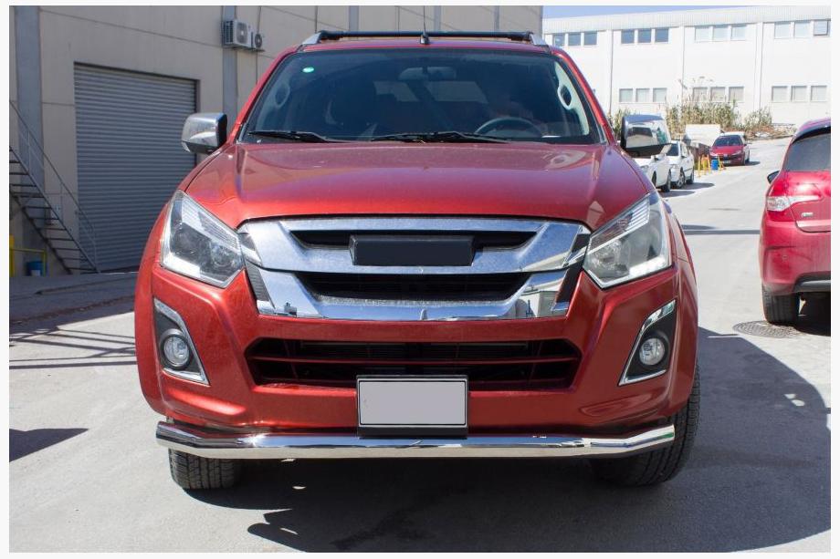Isuzu D-Max 2011–2019 Přední ochranný rám Texas (76 mm, nerez) Image