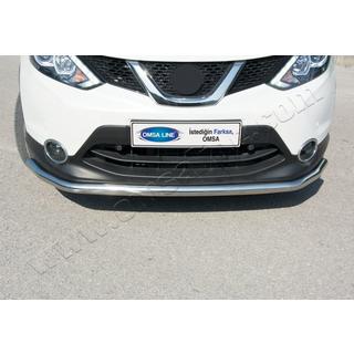 Přední ochranný rám Texas pro 2014-2017 (60 mm, nerez) Nissan Qashqai 2014–2021 fotografie 1