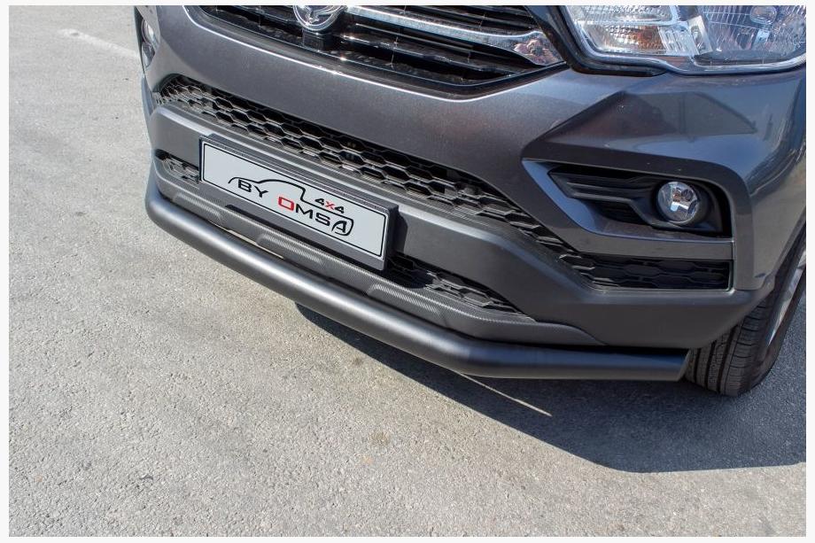 SsangYong Musso II 2018– Přední ochranný rám Texas (76 mm, černý) Fotografie 1