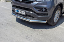 SsangYong Musso II 2018– Přední ochranný rám Texas (76 mm, nerez) fotografie 1