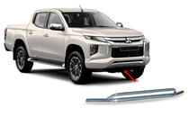 Mitsubishi L200 2015–2024 Přední dvojitý nerezový ochranný rám Vegas 2019+ (76 mm) fotografie 1