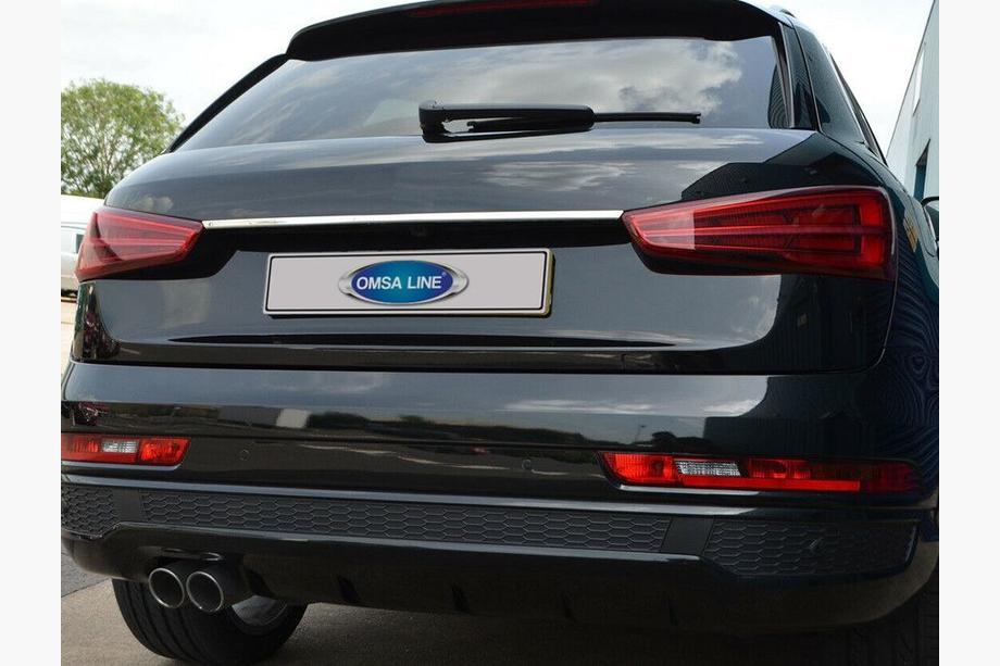 Audi Q3 2011–2019 Chromová lišta nad SPZ (nerez) Image