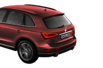 Audi Q5 2017–2025 Chromová lišta nad SPZ (nerez) fotografie 1