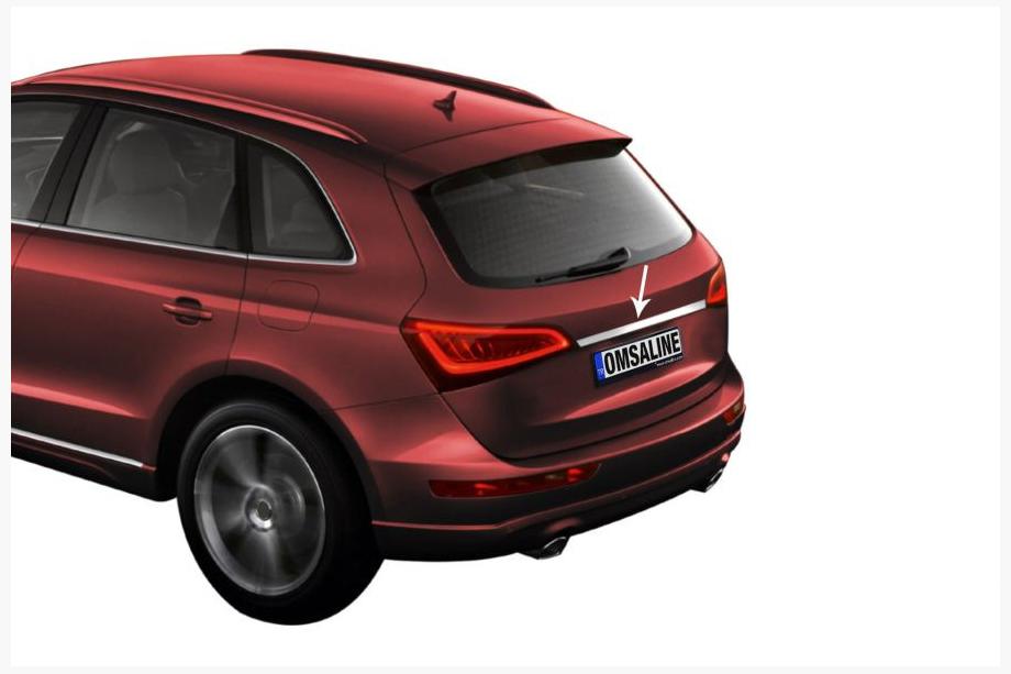 Audi Q5 2017–2025 Chromová lišta nad SPZ (nerez) Image