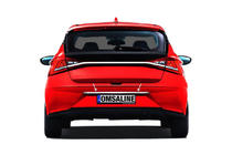 Hyundai I-20 2020– Chromová lišta nad SPZ OmsaLine (nerez) fotografie 1