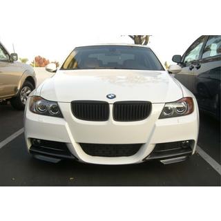 Přední lip nástavce Flap DPT (pro E90 M-Sport 2005-2008, černý lesk, 2 ks) BMW řady 3 E90/E91 2005–2011 fotografie 3