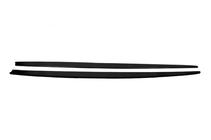 BMW řada 3 F30/F31 2012–2019 Černé kryty prahů (203 cm, OmsaLine) fotografie 3