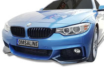 BMW řada 4 F32/F33/F36 2012–2020 Přední lip spoiler Flap (pro M-Sport, černý) fotografie 1