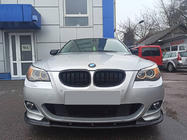 BMW řada 5 E60/E61 2003–2010 Přední lip spoiler OmsaLine Flap (černý) fotografie 1