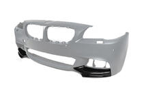 BMW řada 5 F10/F11 2010–2016 Přední spoilerový lip na nárazník DPT Flap (pro M-Performance, lesklá černá) fotografie 9