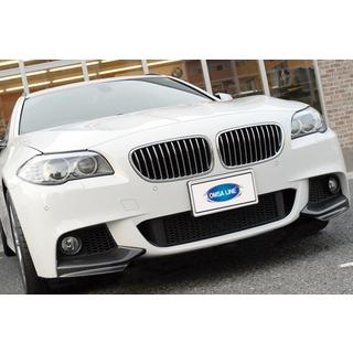 Přední spoilerový lip na nárazník DPT Flap (pro M-Performance, lesklá černá) BMW řada 5 F10/F11 2010–2016 fotografie 2