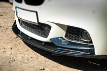 BMW řada 5 F10/F11 2010–2016 Lip spoiler na přední nárazník OmsaLine (černý) fotografie 2