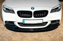 BMW řada 5 F10/F11 2010–2016 Lip spoiler na přední nárazník OmsaLine (černý) fotografie 6