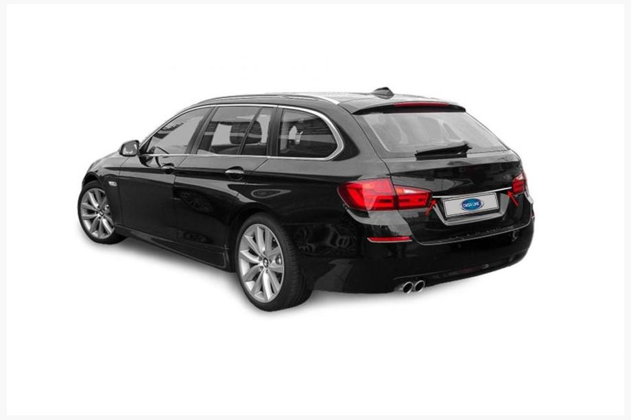 BMW řada 5 F10/F11 2010–2016 Nerezová lišta nad SPZ SW Image