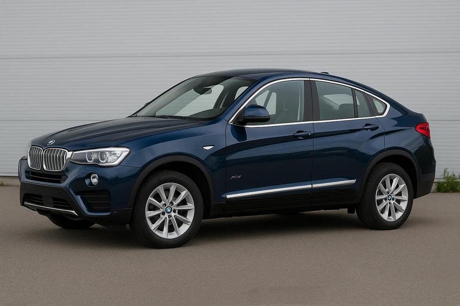 BMW X4 F26 2014–2018 Nerezové lišty na dveře (4 ks) Image