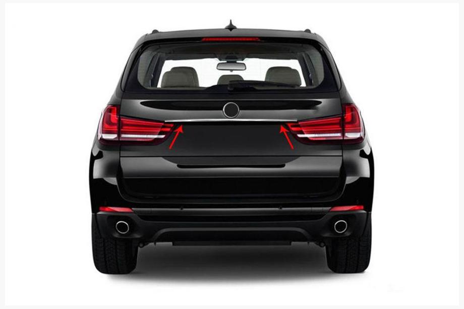 BMW X5 F15 2013–2018 Nerezová lišta nad SPZ Image