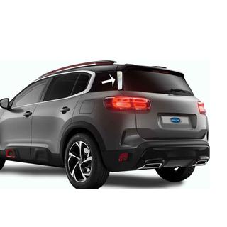Chromové lišty pod spoiler (2 ks, nerez) Citroen C5 Aircross 2017–2025 fotografie 1