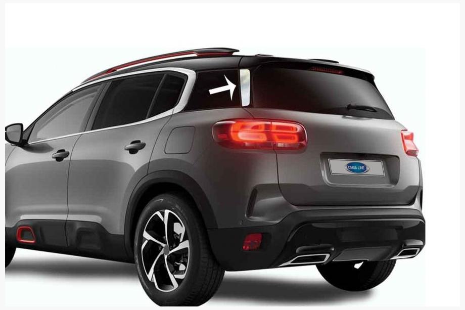 Citroen C5 Aircross 2017–2025 Chromové lišty pod spoiler (2 ks, nerez) Image