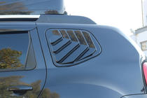 Renault Duster 2008–2017 Kryty zadních oken EuroCap (2 ks, ABS) fotografie 3